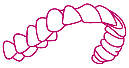 invisalign pink